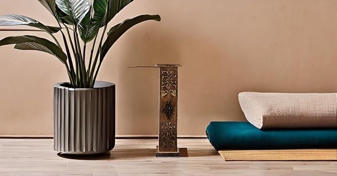 Wooden Incense Stick & Cone Burner Coffin with Storage Compartment Organic Eco Friendly Ash Catcher Agarbatti Holder Rustic Style for Meditation Yoga Aromatherapy Home Fragrance Products - Bloomnest