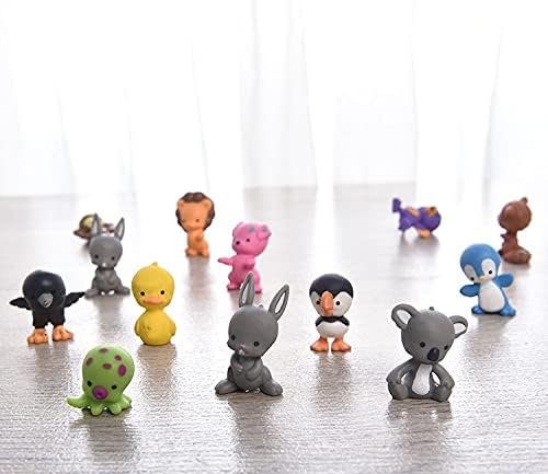 Bath Bombs for Kids Set with Toys Surprise Inside Cute Funny Animals - Organic & Natural Bath Bombs for Boys and Girls - Kid Safe Bubble - Handmade in USA - Bloomnest
