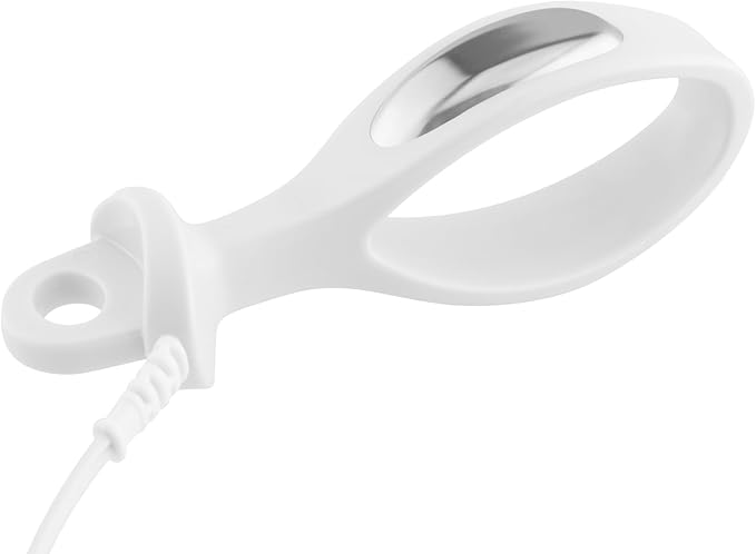 Discount TENS - Vaginal Probe Electrode for TENS EMS Estim Electro Stim Units – Pelvic Floor Exerciser & Kegel Stimulator, Medical Grade Stainless Steel & Bio-Plastic with 2mm Pin Connector. Model V3 Discount+TENS