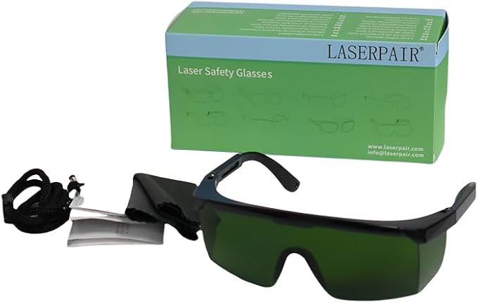 LaserPair IPL Safety Glasses Eye Protection, High Cost Performance Laser Hair Removal & IPL Glasses for Elight SHR 200-1400nm, Laser Engraving Protective Laser Glasses - Bloomnest