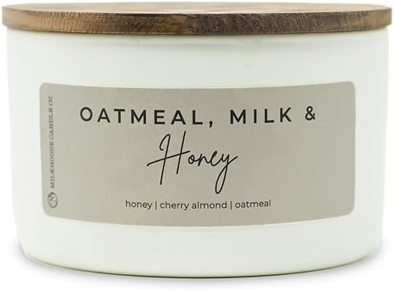 Milkhouse Candle Company, Statement Collection: Oatmeal, Milk & Honey - Bloomnest