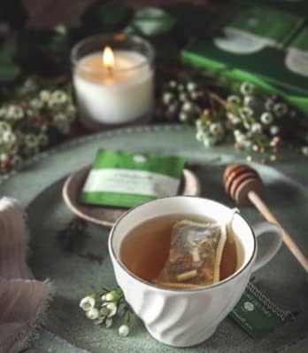 Palais des Thés Caffeine-Free Tea - L'Herboriste N°52 Organic Digestion Herbal Blend with Anise, Peppermint & Lemon Balm - Premium Tea Bags, Serves 20 Cups - Bloomnest