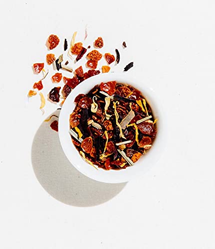 Art of Tea | Apricot Escape - Caffeine Free | 50 Eco Friendly Pyramid Tea Bag Sachets - Bloomnest