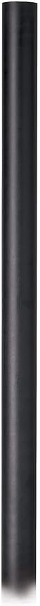 John Timberland Modern Outdoor Direct Burial Post Light Pole Black Die-Cast Metal 84" Accessories for Exterior House Porch Patio Outside Deck Garage Yard Garden Driveway Home Lawn Walkway - Bloomnest