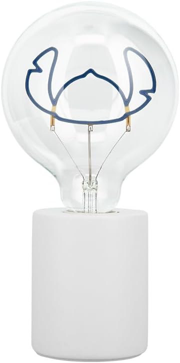 Disney Stitch Decorative LED Neon Bulb Lamp - E27 Glass Lightbulb, Officially Licensed Lilo & Stitch Collectible Gift, Fun Light for Bedrooms & Homes | Paladone - Bloomnest