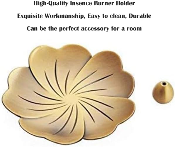 Incense Holder with Incense Stick Tray,Multi-Functional Incense Burner and Stick Holder Combo (1, Water Drop)