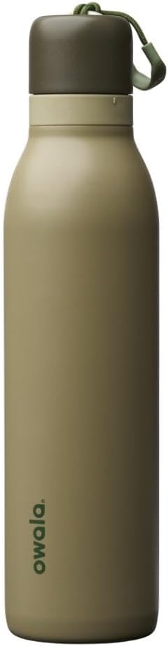 Owala FreeSip Twist Insulated Stainless Steel Water Bottle with Straw for Sports and Travel, BPA-Free, 24-oz, Off Road Owala