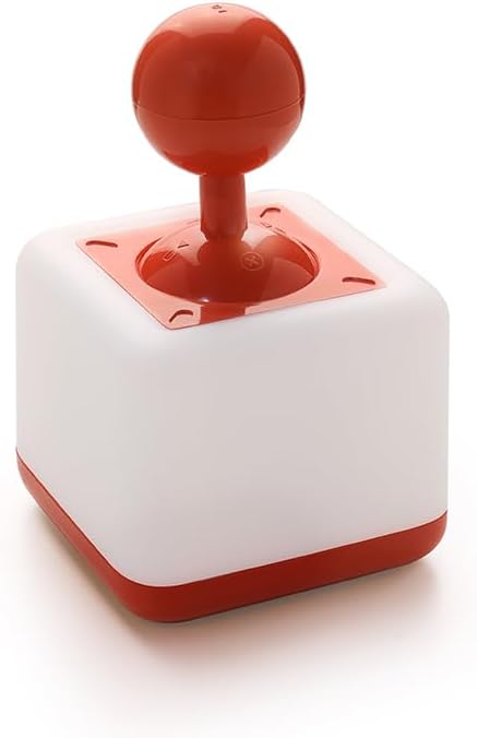 Night Light Lamp Rocker Night Light, 2-Speed Timer Bedside Night Lamp Rechargeable USB Lamp Side Table Light Night Rising Lamp LED Companion Light(Rocker Red) - Bloomnest