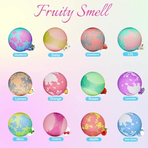 Kims Cosiart Unicorn Bath Bombs for Girls & Kids, 20 Pack Gift Set with Handmade Bath Bombs for Girls, Surprise Inside, Birthday & Christmas Gifts, Pink - Bloomnest