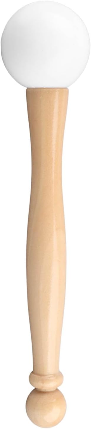 Tyenaza Crystal Bowl Mallet, Silicone Wood Singing Sound Striker Musical Instrument Yoga Accessories for Playing Crystal Singing Bowl Sound Meditation - Bloomnest