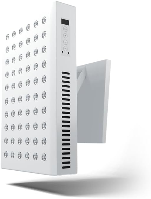 KOZE Red Light Therapy Panel 300W Dual LEDs -660 & 850nm Half Body Red & Near-Infrared, Adjustable Stand, No EMF, Flicker-Free, Pain Relief & Performance, Digital Display - S Series KOZEHealth