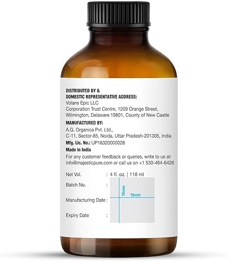 Majestic Pure Essential Oil with Glass Dropper - 100% Pure and Natural - Essential Oils for Diffuser, Aromatherapy, Soap and Candle Making, Myrrh Essential Oil, Myrrh Oil, 4 Fl Oz (Pack of 2) - Bloomnest