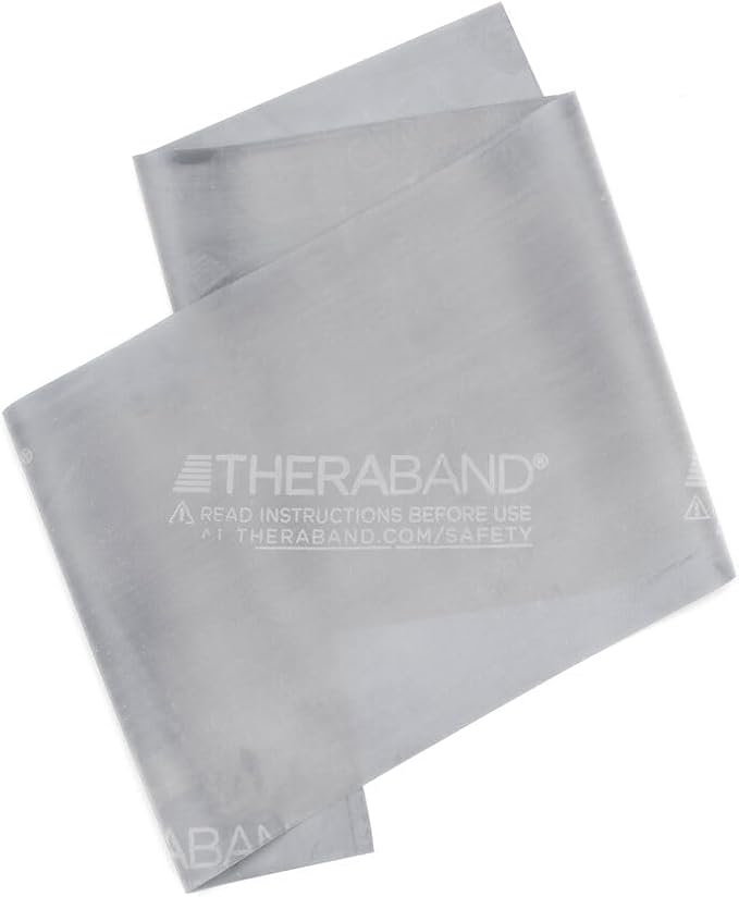 THERABAND Resistance Band, Black, Special Heavy, 50-Yard Roll, Latex Elastic Band for Exercise - Bloomnest