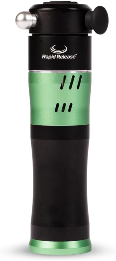 Rapid Release Traveler Cordless Handheld Muscle Massager – Rechargeable Compact Massager – Portable Massager for Face, Feet, Neck, Hands, TMJ – for Fitness and Health Enthusiasts - Bloomnest