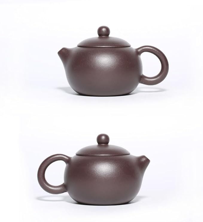 Xishi Teapot 6oz Chinese Yixing Zisha Clay Pot Ceramics Purple Sand Mud Kungfu Tea Maker Set Kettle 9 Hole Filter (purple 180ml) - Bloomnest