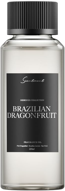 Scentiment Diffuser Oil - Brazillian Dragon Fruit | Home Aromatherapy Fragrance Oil (120ml) Scentiment