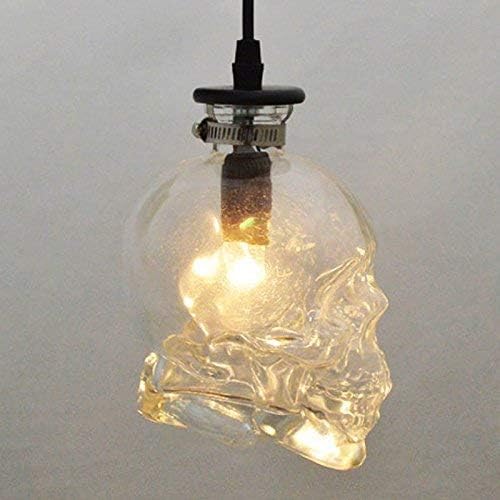 NIUYAO Pendant Light Lamp Dome Shade Hanging Ceiling Light (Skull Shape)