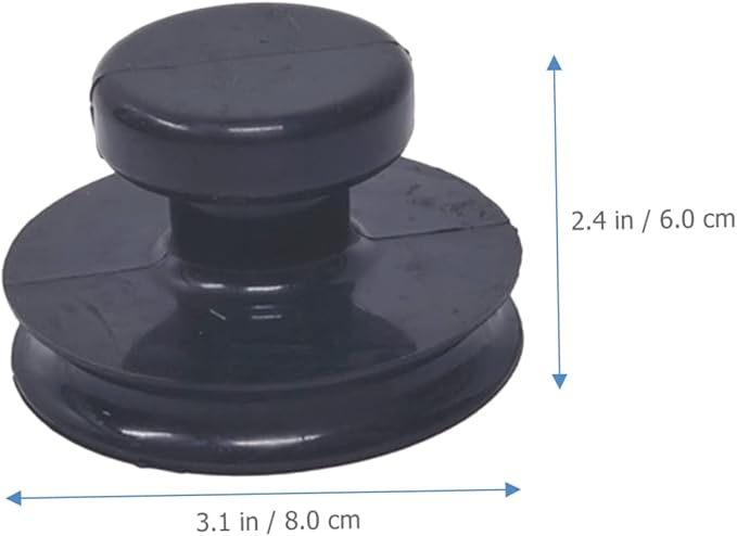 Mikinona Buddha Sound Bowl Suction Cups Replacement Handles for Singing Bowls Rubber Suction Cup Stabilizers Easy Install Tibetan Singing Bowl Accessories 3.14 Inch - Bloomnest