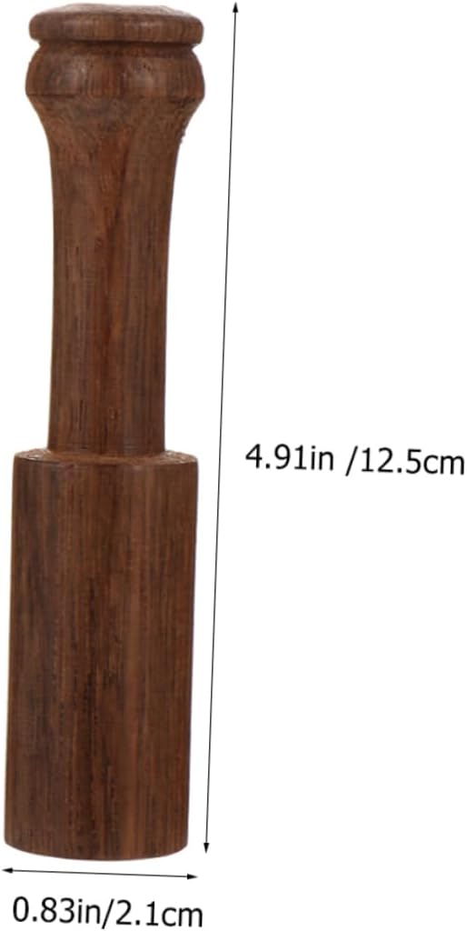 2pcs Wooden Sound Bowl Stick Durable Singing Bowl Mallet for Meditation Portable Striker for Calm and Peaceful Tones - Bloomnest