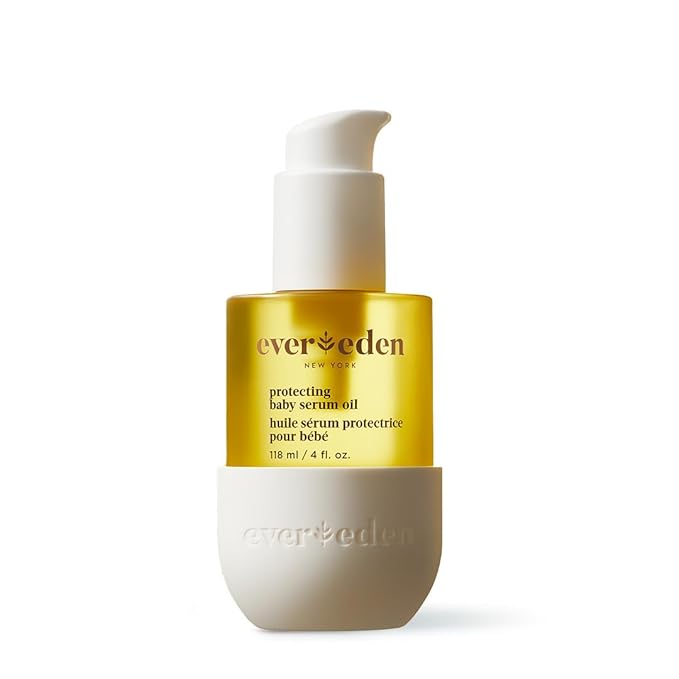 Evereden Protecting Baby Massage Oil, 4 oz. | Baby Oil for Newborn | Clean and Gentle Baby Care | Non-toxic and Fragrance Free | Made with clean ingredients - Bloomnest