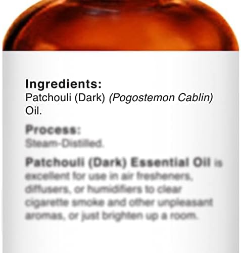 Majestic Pure Essential Oil with Glass Dropper - 100% Pure and Natural - Essential Oils for Diffuser, Aromatherapy, Soap and Candle Making, Patchouli Essential Oil, Patchouli Oil, 1 Fl Oz (Pack of 2) - Bloomnest