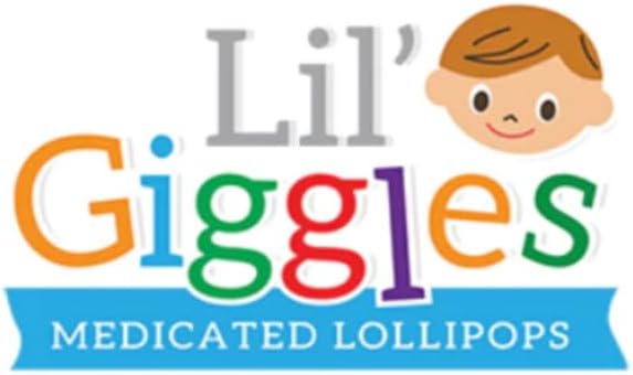 Lil Giggles Medicated Lollipops for Sleeplessness - Gentle Relief for Kids - Support a Healthy Sleep and Awake Cycle - Homeopathic Remedy Children's Love - Strawberry (12CT) - Bloomnest