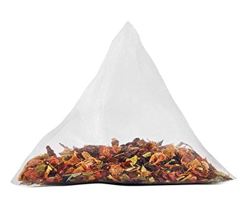 Two Leaves and a Bud Alpine Berry Herbal Tea Bags, Naturally Caffeine Free, Whole Leaf Herbal Tea with Hibiscus in Sachets, 15 Count (Pack of 6) - Bloomnest