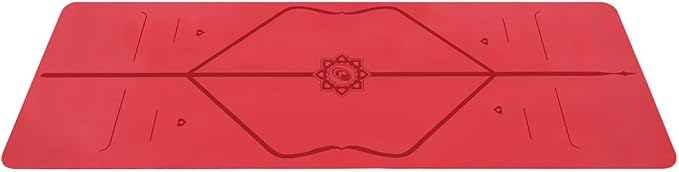 Liforme Travel Yoga mat – Patented Alignment System, Warrior-Like Grip, Non-Slip, Eco-Friendly, Ultra-Lightweight and Sweat Resistant, Made with Natural Rubber