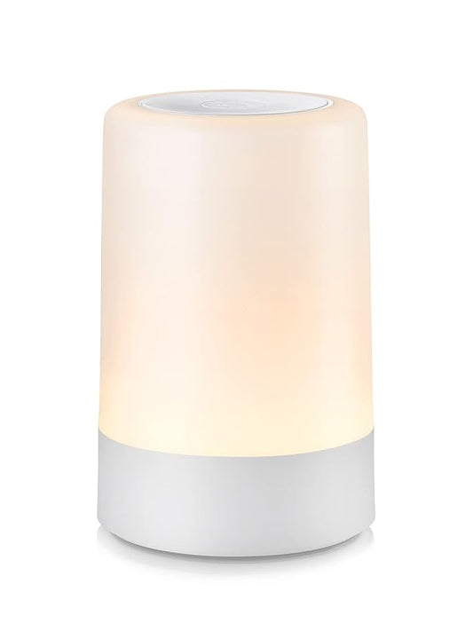 G Keni Nursery Night Light for Baby, Portable LED Touch Night Lamp for Kids and Adult, Breastfeeding, Sleep Aid, USB Rechargeable Nursing Lamp, Bedside Dimmable Warm Night Light, Soft Eye Caring - Bloomnest