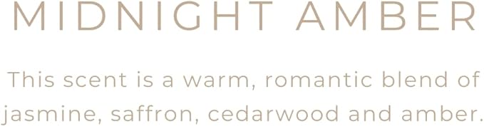 River Birch Candles Midnight Amber Scented Candle | Premium, All-Natural, Non-Toxic, Soy Wax | 8 oz. Silver Travel Tin | Cozy Relaxing Gifts for Home - Bloomnest