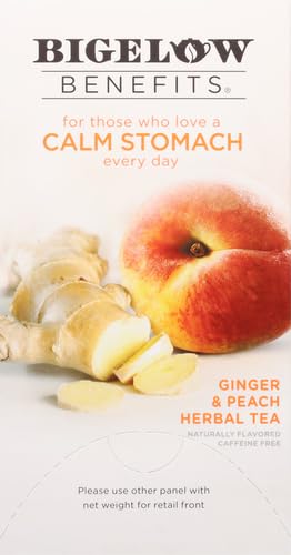 Bigelow Tea Ginger & Peach, 18 ct (Pack of 2) - Bloomnest