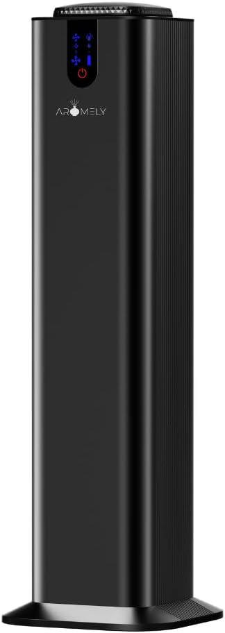 Aromely Smart Bluetooth Scent Diffuser, Aromatherapy Nebulizing Waterless Diffuser for Two-Story Homes, Offices & Open Areas, App Controlled Perfect Aroma Diffuser Up to 3,000 SQFT - Black - Bloomnest
