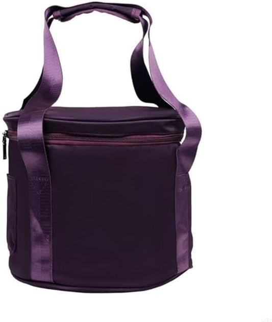 Carrying Case for Crystal Singing Bowl, Padded Storage Bag with Durable Protection, 12 Inch Style Fits 10 Inch Bowl, Adjustable Shoulder Strap and Handle for Meditation (10 inches) - Bloomnest