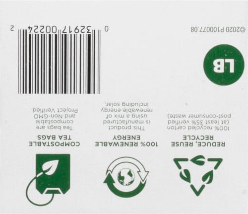 Traditional Medicinals Organic, Lemon Balm - Supports Stress Relief & Digestive Health - Kosher, Non-GMO, Caffeine-Free, Compostable - 16 Tea Bags - Bloomnest
