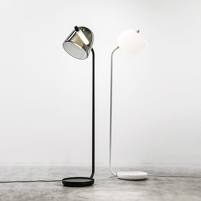 Nordic Retro Floor Lamp Family Iiving Room Bedroom Fashionable Modern LED Creativity Decorative Standing Lamp(J) - Bloomnest