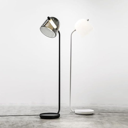 Nordic Retro Floor Lamp Family Iiving Room Bedroom Fashionable Modern LED Creativity Decorative Standing Lamp(J) - Bloomnest