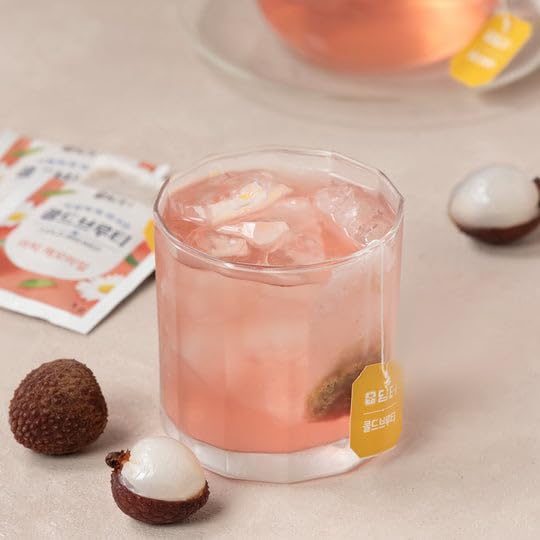 Damtuh Lychee Chamomile Cold Brew Tea - Zero Carbs Zero Sugar, Sweet Cold Tea Beverage with Stevia 30g (20 tea bags) - Bloomnest
