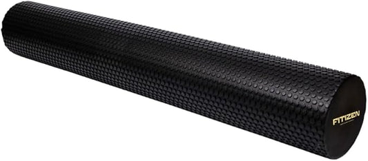 Fitizen Foam Roller – Muscle Massage Rehab Stiff Back Pain Physical Therapy Deep Tissue Firm Exercise Equipment Home Gym Stress Yoga Pilates for The Fit Citizen by FitNation - Bloomnest