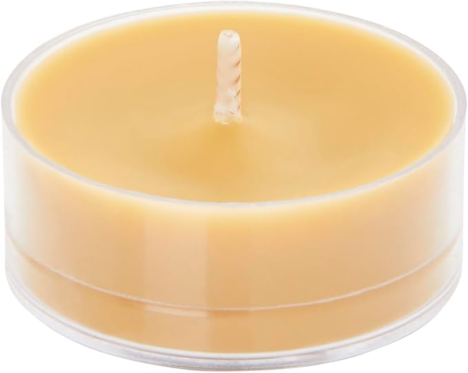 PartyLite Set of 12 Tea Lights Candles, Cedar Patchouli Scent, Aromatherapy Scented Candles Gift Set, Up to 4 to 6 Hours Burn Time - Bloomnest