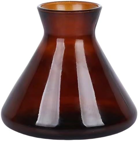 200ml Amber Glass Reed Diffuser Bottles,Empty Refillable Diffuser Bottle for Essential Oils,Aromatherapy Container for DIY Replacement Diffuser,Reed Sticks,Crafts Decor Bloomnest