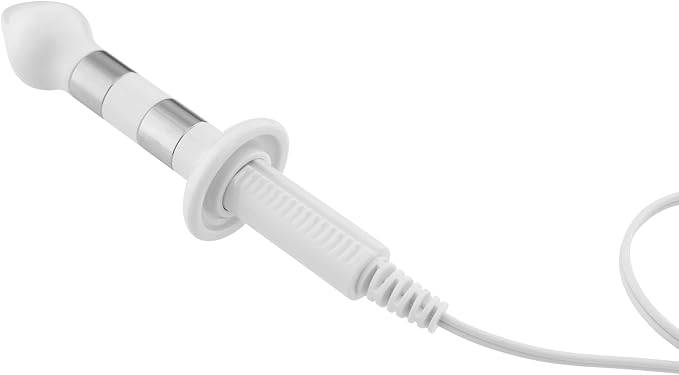 Discount TENS - Adjustable Anal Probe Electrode for TENS, EMS, E-Stim, Electro Stim Units – Pelvic Floor Exerciser, Prostate Stimulator, Stainless Steel & Bio-Plastic with 2mm Pin Connector. Model A1 Discount+TENS