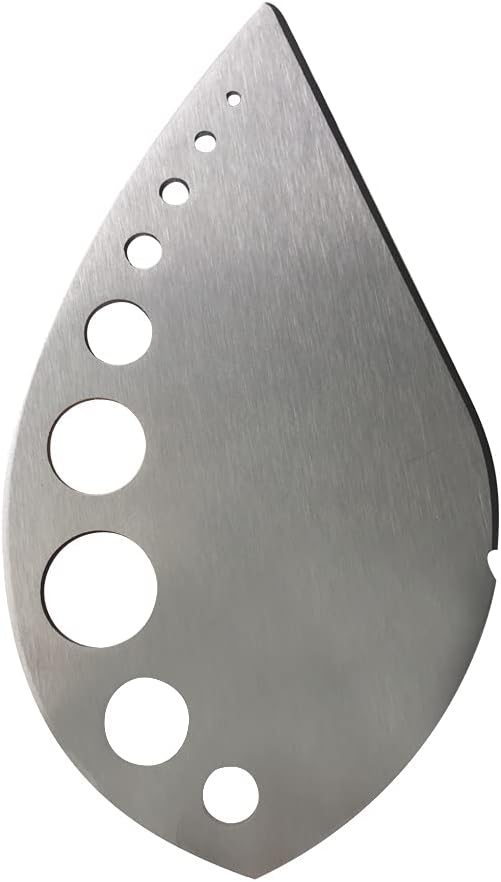 Herb Stripper Stainless Steel Kitchen Herb Leaf Stripping Tool Kitchen Gadgets for Kale, Chard, Collard Greens, Thyme, Basil, Cilantro Tool (9 holes) - Bloomnest