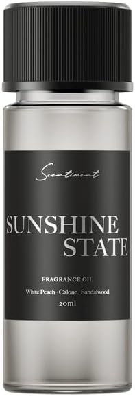 Scentiment - Sunshine State Hotel Diffuser Oils | Aromatherapy Home Fragrance | Luxurious Scent with Notes of Bergamot, Ylang-ylang, Musk, Sandalwood, 20ml - Bloomnest