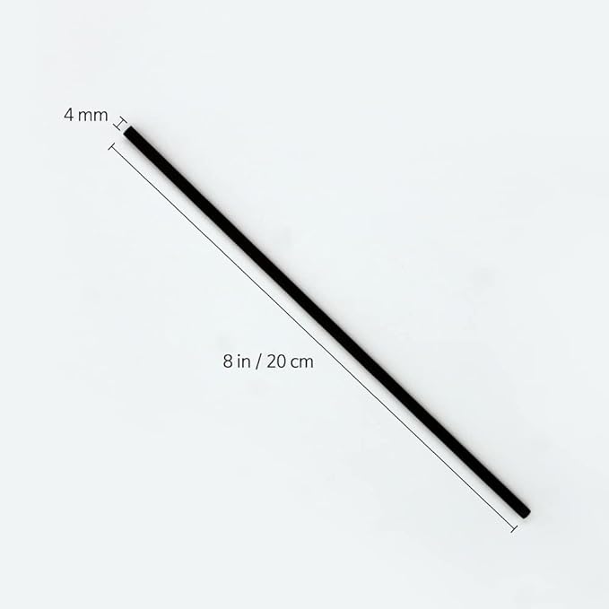 Cocod'or COCODOR Diffuser Black Fiber Reed Sticks(100pcs, 8" x 4mm) / Diffuser Oil Refill, Home Fragrance, Aromatherapy, Reed Diffuser Set, Sticks for Reed Diffusers, Office Décor, Decoration - Bloomnest