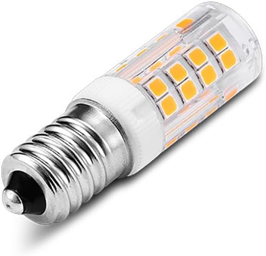 E14 LED Bulb Cooker Hood Bulb E14 Chandelier Light Bulb 120V Replace Salt lamp,Home Lighting, Kitchens Lighting 4W(40W Halogen Equivalent) Warm White 3000K Dimmable (5-Pack) - Bloomnest