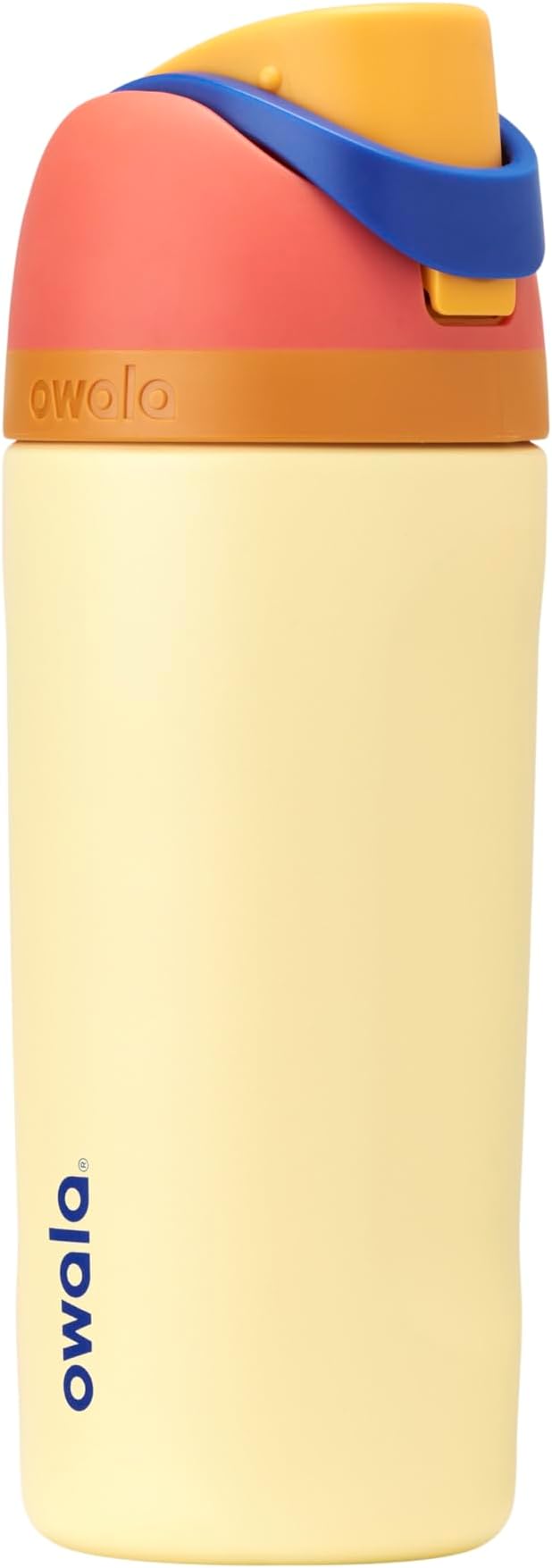 Owala Kids FreeSip Insulated Stainless Steel Water Bottle with Straw for Sports, Travel, and School, BPA-Free Sports Water Bottle, 16 oz, Misty Horizon Owala