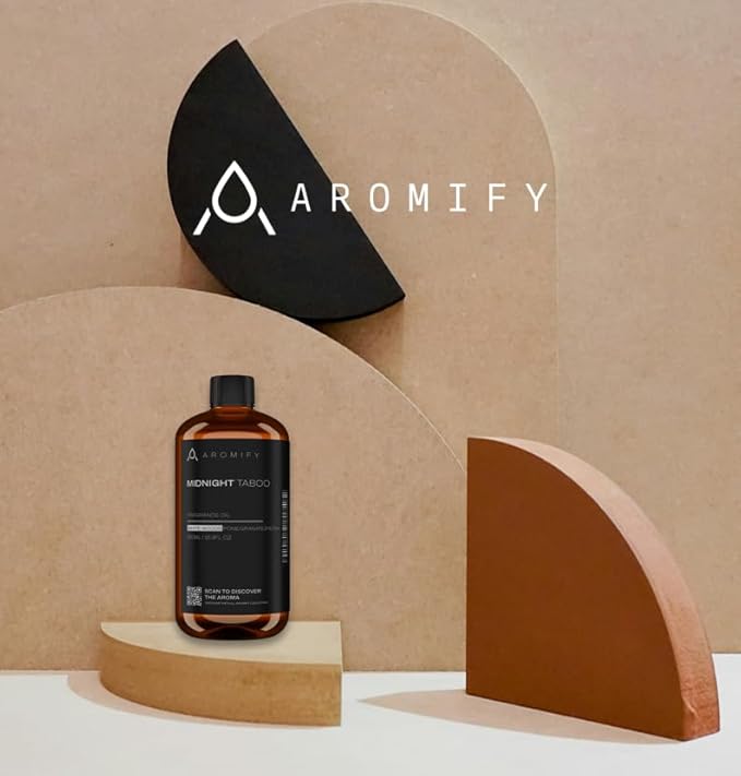 Midnight Taboo Diffuser Oil, Inspired by Luxury Hotels, 16.9 FL Oz, 500 mL, Hotel Scent for Home, Office, Bathroom, Aromatherapy Essential Oil, Lemon & Pomegranate Scents. - Bloomnest