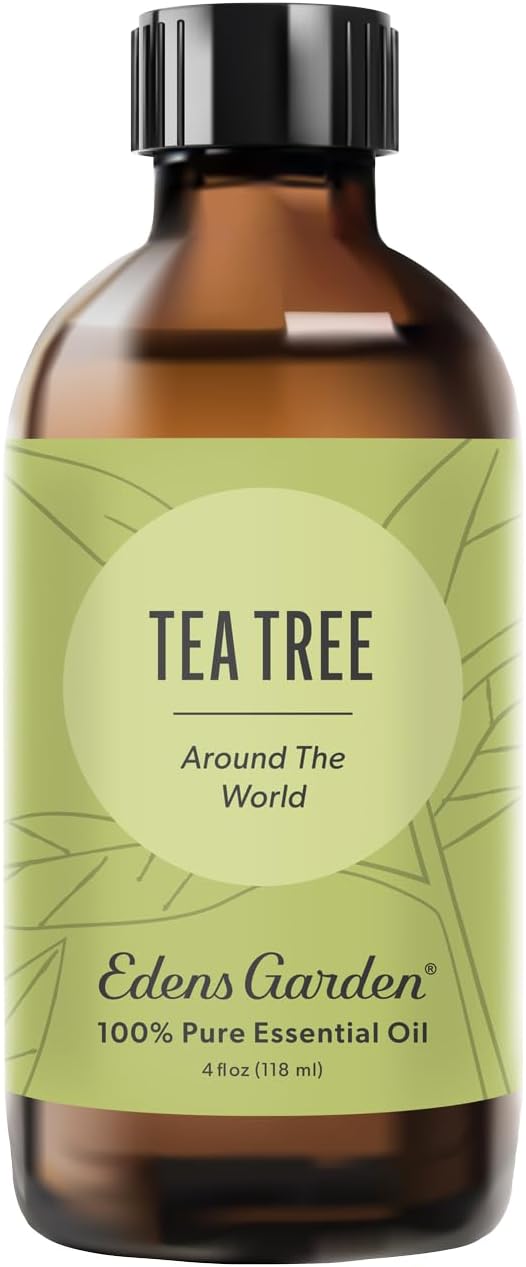 Edens Garden Tea Tree Around The World Essential Oil- 100% Pure Premium Grade, Undiluted, Natural, Therapeutic, Aromatherapy, The Best for Diffuser, Skin, Face, Hair 118 ml (4 fl oz) - Bloomnest