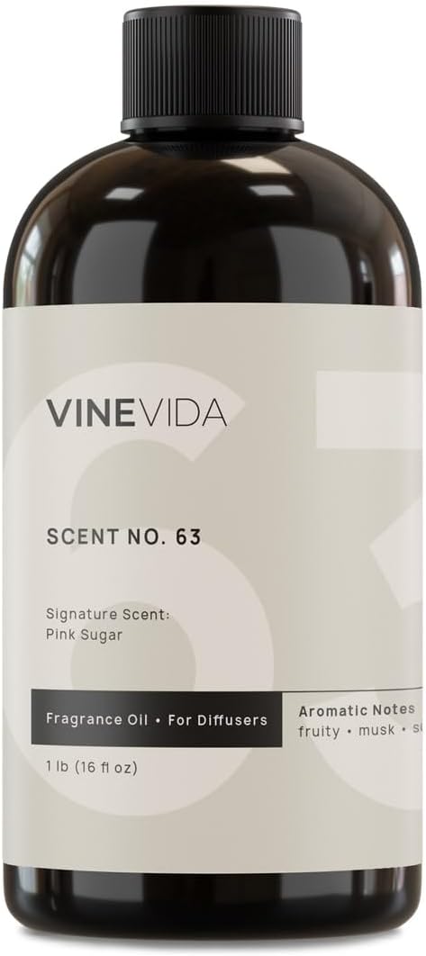 VINEVIDA [16 Fl Oz] Pink Sugar Fragrance Oil for Cold Air Diffusers, Essential Oils for Diffuser Oil Refill & Air Freshener Room Spray - Bloomnest