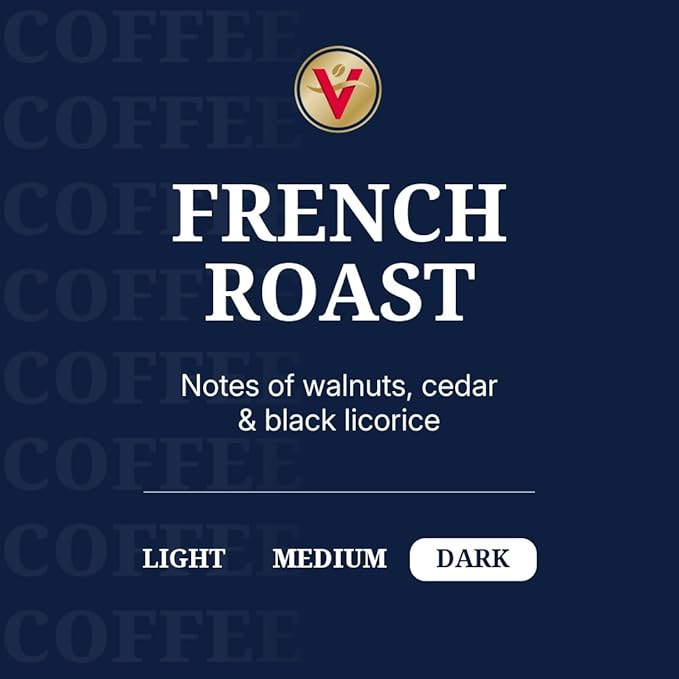 Victor Allen's Coffee French Roast, Dark Roast, 200 Count, Single Serve Coffee Pods for Keurig K-Cup Brewers - Bloomnest